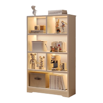 Simple bookshelf shelves Landing Hands-on-the-wall Wall Display Living-room Multi-storey Debris Cabinet Corner Bookcase