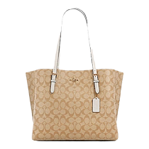 COACH official outlet womens bag classic presbyopic MOLLIE handbag tote bag 1665