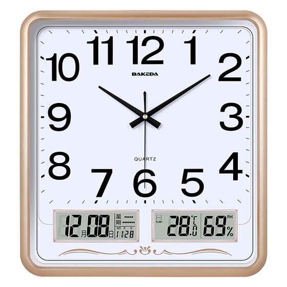 Home living room clock wall hanging quartz clock
