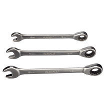 Ileco dual-purpose open-end ratchet wrench double-headed rapid torx wrench automatic labor-saving small tool set