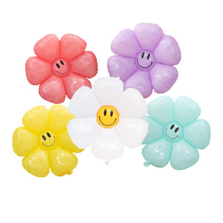 Cartoon floating air balloon children's baby aluminum film flying dinosaur car birthday decoration night market ground promotion stall hot