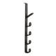 Rear hook vertical bag storage and hanging type