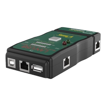 Sanbao CT-168 network cable tester professional multi-functional telephone line tester network signal continuity detector professional grade RJ45 crystal head RJ11 eight-core 8-6P connection tester
