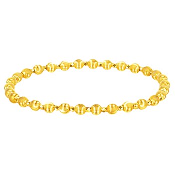 Trendy acer cat's eye beads pure gold bracelet gold bracelet bracelet bundy beads hollow explosion gift to girlfriend priced h