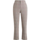 LANDI plaid small foot suit pants for women in spring 2023 new slim fit and slim small trousers