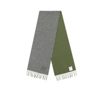 (Self-operated) LOEWE unisex wool double-sided two-color tassel warm scarf F810250X01