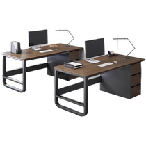 Naijia (furniture) office desk staff station simple office desk staff table and chair combination single work station computer desk