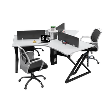 Shanghai staff office desk and chair combination card seat staff seat 4 four people 6 computer table simple office furniture