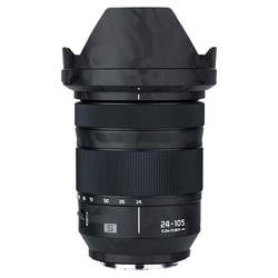 Jiwei Panasonic S 24-105 F4 렌즈 스티커에 적합 3M 소재 24-105 렌즈 보호 가죽 스티커 탄소 섬유 필름 액세서리 절단없이 모두 포함