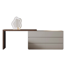 Winter Bear Dresser Collection Cabinet Integrated Bed Tail Bucket Cabinet Willstyle Retro Wind Bedroom Light Lavish Flex Corner Makeup Table