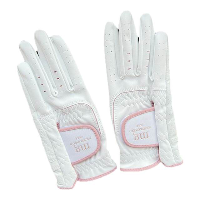 South Korea imported sheepskin golf gloves women's real leather
