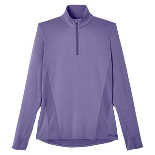 Quick dry long-sleeved top decathlon women's half zipper