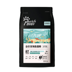 Pure Black Label Deep Sea ປາອາຫານແມວ Freeze-Dried Adult Cat Flagship Store Official Authentic Top Ten Brands Ranking Pure