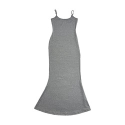 Boolibyoo skims ທົດແທນເອີຣົບແລະອາເມລິກາຂະຫນາດໃຫຍ່ຂະຫນາດຍາວ fishtail ຊັ້ນ suspender skirt sexy temperament dress