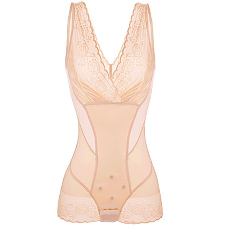 One-piece body shaping underwear genuine sexy belly tight waist lifting pants postpartum slimming belly thin body shape beauty