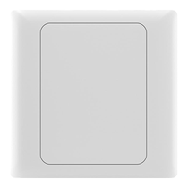 86型空白面板白盖板86白面板开关插座白板家用工程款加厚特价款