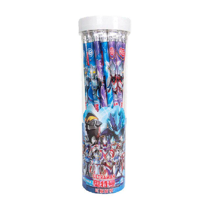 Ultraman hole pencil eraser non-toxic stationery set