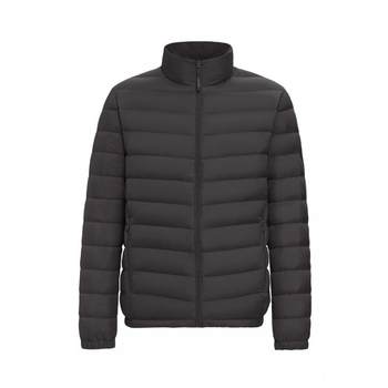 ເສື້ອຢືດກາງແຈ້ງ Bosideng light down jacket off-season autumn and winter 2023 new men's short warm stand collar brand jacket