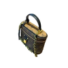Summer mini versatile printed women's bag box bag chain small bag mobile phone bag casual crossbody bag trendy handbag