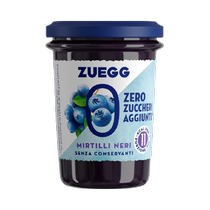 German imported Carrie ZUEGG blueberry pulp jam 220g × 1 bottle sucrose-free yogurt bread jam