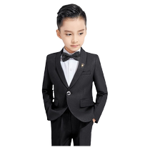 Luo Meng childrens suit suit boy flower girl dress small suit boy piano performance suit handsome British Korean version