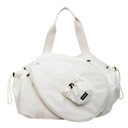 2026 New Large-Capacity Short-Distance Travel Bag Women's Portable Sports Tennis Badminton Racket Bag Single Fitness Luggage Bag