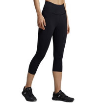 Collants mi-longs taille haute de sport pour femmes Fast And Free 丨lululemon丨LW6BCUS