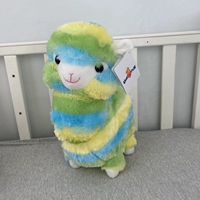 Зеленая высокая альпака, 30см