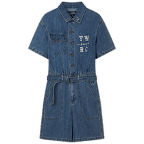 TeenieWeenie bear summer basic fashionable one-piece denim overalls pants for women