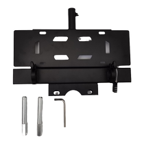 Wrangler Beijing BJ40 rear license plate holder modified parts special rear spare tire flagpole license plate holder iron catalpa ordnance shovel