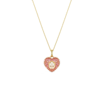 Swarovski Idyllia heart-shaped love necklace womens clavicle chain pendant jewelry
