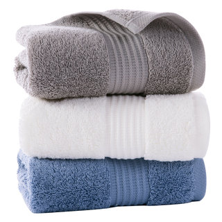 Gold size towel bath towel cotton towel set heart shaped couple