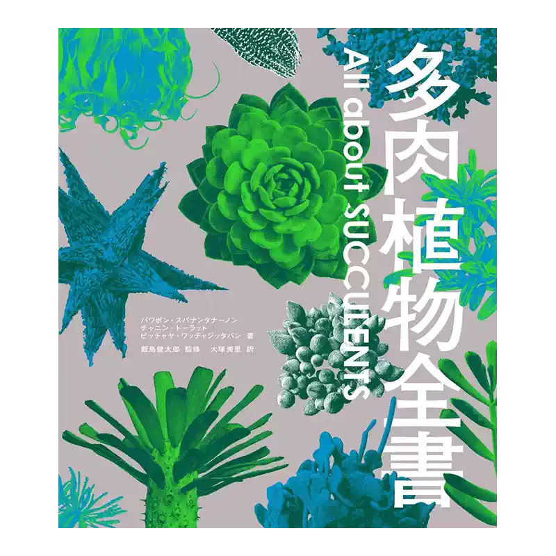 现货】多肉植物全书All about SUCCULENTS 日文原版仙人掌全书续篇稀少