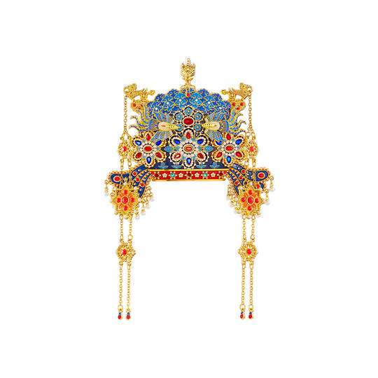 Forbidden City Taobao Phoenix Crown 3D AR Refrigerator Magnet
