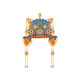 Forbidden City Taobao Phoenix Crown 3D AR Refrigerator Magnet