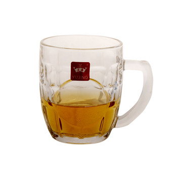 Jade crystal transparent bar juice heat-resistant tea and beer cup