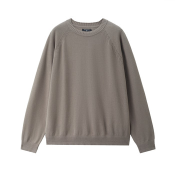 Giordano pullover cotton jacquard raglan sweater Giordano pullover cotton jacquard raglan sweater
