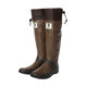 Spot wbsj botas de lluvia genuinas con contador de aves silvestres japonesas