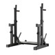 Squat and bench press rack home integrated barbell protection rack