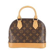 (Self-operated) Second-hand 95 new lv Louis Vuitton alma bb shell vegetable tanned leather interior update