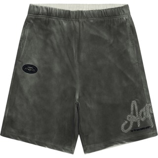 Aape embroidered wash antique retro casual shorts