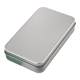 Square tinplate box U disk metal packaging box one-piece flip storage box medicine box jewelry gift sugar box portable
