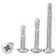 Stainless steel national standard round head screw self-drilling wire free shipping