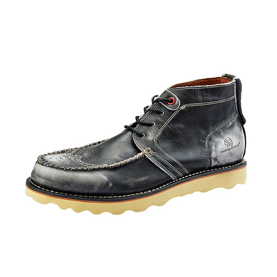 Malo Thangka European and American style cowhide work boots