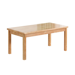 Kindergarten special children's tables and chairs all solid wood