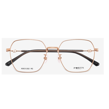 Big mouth monkey neutral full frame alloy glasses