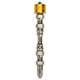 Magnetic cross driver head anti-slip piece head