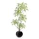 Simulated nandina bamboo indoor potted plants, fake green plants for decoration, large floor-standing ornaments, light luxury, anti-real green plants for living room