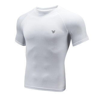 维动短袖上衣运动套装男健身衣跑步透气压缩篮球高弹训练紧身T恤v