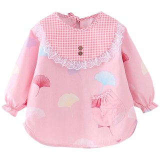 Baby mask autumn and winter waterproof children's clothing anti-dress men and women children cotton eat long-sleeved baby clothing